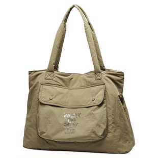 Lee时尚大宽袋托特包女大容量轻便云朵包单肩电脑包户外通勤手提