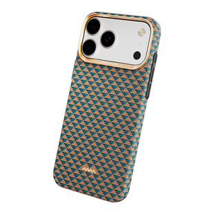 「防摔款升级相机按键」决色适用苹果17Promax手机壳新款凯夫拉磁吸超薄iPhoneAir芳纶纤维编织壳17pro男外壳