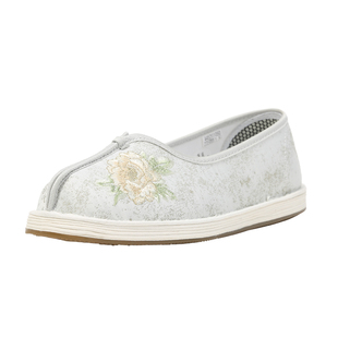 牡丹似锦老美华春季新款老北京布鞋女休闲鞋千层底汉服女鞋新中式