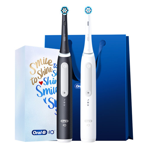 【新年礼物】OralB欧乐B德国进口电动牙刷成人官方旗舰店软毛iO3