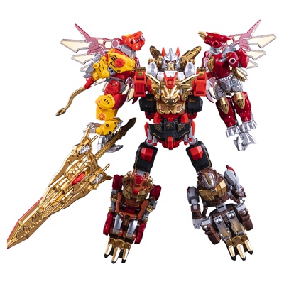 儿童变形玩具天穹战神合体机器人