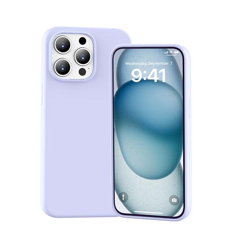苹果iPhone15液态硅胶简约轻薄