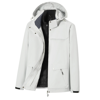 稻草人冲锋衣情侣三合一可拆卸