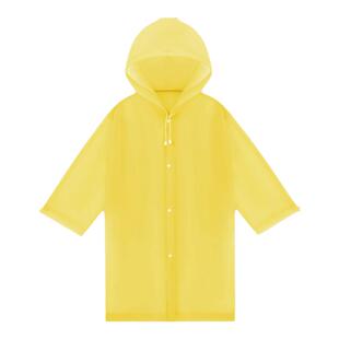 尼多熊儿童一次性加厚雨衣男女宝防水雨衣学生中大童小孩便携雨披
