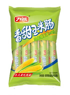 力诚香甜玉米火腿肠即食零食