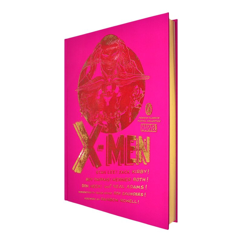 【现货】英文原版精装版X战警 X-Men Penguin Classics Marvel Collection Stan Lee刷金边版