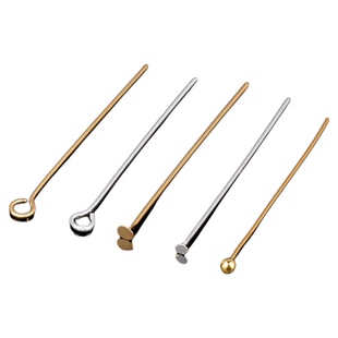 18K包金9字针手工diy材料耳饰手链项链耳钩耳环配件九字针T针球针