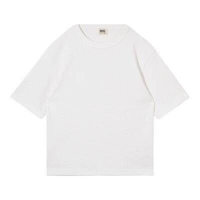 壹番重磅重工耐穿不变形短袖男夏