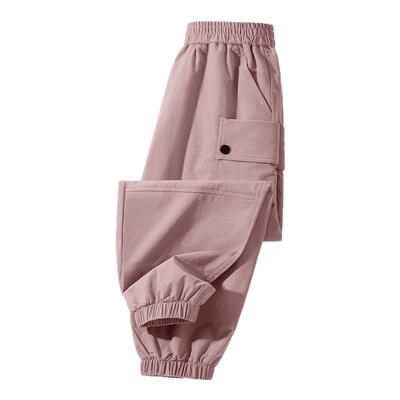 真维斯女童工装裤春秋款2026新款女孩春装长裤春季裤子儿童冲锋裤