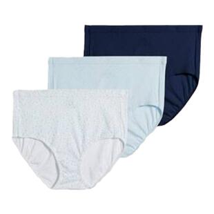 Jockey内裤女三角裤纯棉舒适透气3条美国直邮1542