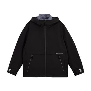 t区绫致杰克琼斯冬宽松可调节连帽抗沾湿羽绒服外套男款