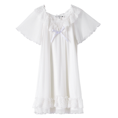 原创古典宫廷风超柔凉感蕾丝裙