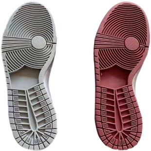 dunk白色红色灰色牛筋色北卡蓝鞋底大底用于修复和更新全橡胶水晶