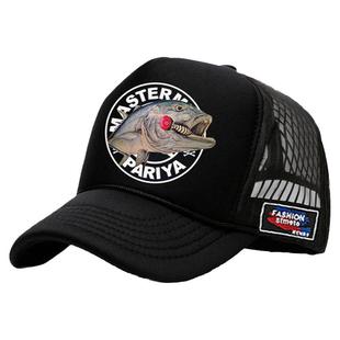 钓鱼帽男士防晒路亚帽垂钓米诺路亚饵帽子男款大头围高顶棒球帽