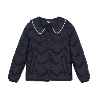 富罗迷儿童羽绒服女童装2025冬季新款女款加厚短款轻薄白鸭绒外套