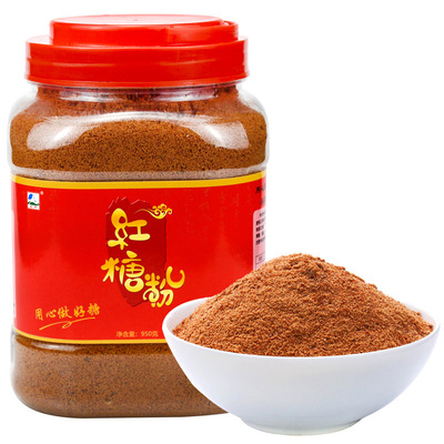 甘蔗老红糖粉正罐装品纯正手工