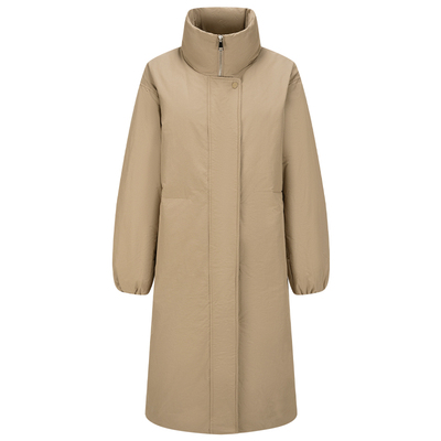 加厚保暖立领90白鸭绒长款羽绒服