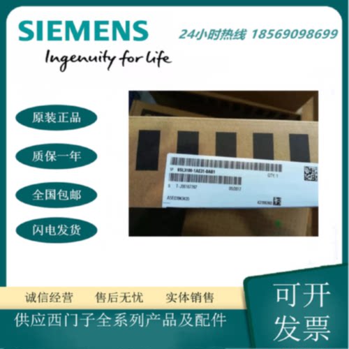 议价6SL3100-1AE31-0AB1西门子S120制动模块输入600VDC输出峰值10