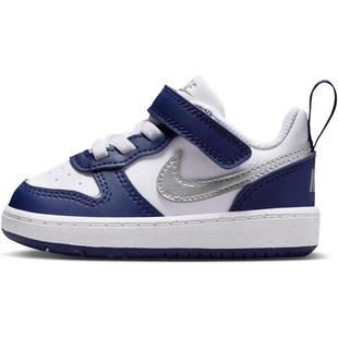 耐克酷菠萝婴童魔术贴运动鞋春季男女童板鞋NIKE COURT DV5458