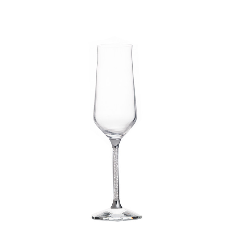 diy钻石2个刻字结婚礼物红酒杯