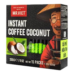 越南咖啡VIET生椰拿铁三合一条状速溶榛果大叻猫屎咖啡粉挂耳提神