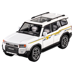 丰田霸道普拉多lc250车模男孩越野车模型合金仿真儿童汽车玩具车