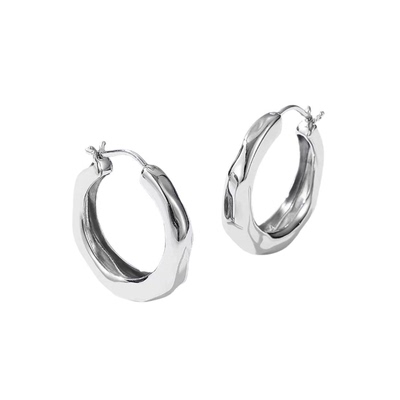 【下单立减50】流光小耳环轻奢银色耳坠小众耳圈独特珍珠耳饰_jh