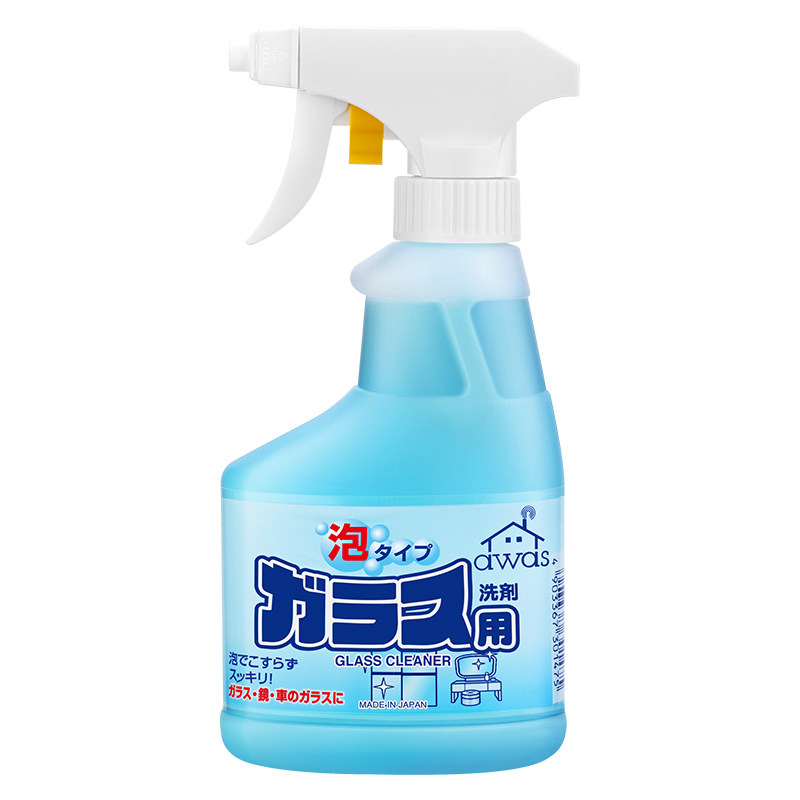 日本进口awas玻璃清洁剂不留水痕
