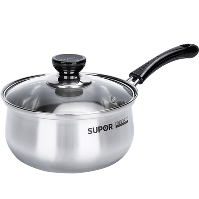 奶锅304不锈钢18cm燃气灶适用