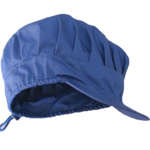 工作帽子定制男女食品防尘车间帽可调节大小透气卫生洁净防护头罩