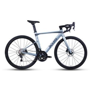 喜德盛2025款AD300公路自行车20速油压碟刹铝合金车架竞技赛车