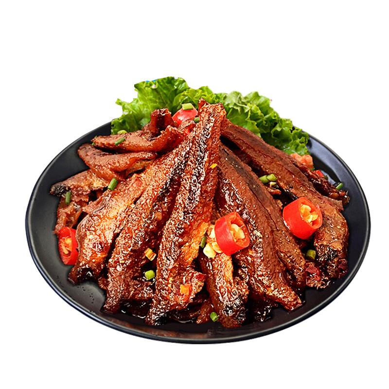 口水娃香辣麻辣小鱼仔即食鱼零食毛毛鱼小鱼干湖南特产散装小吃