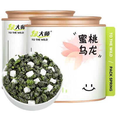 绿大师-蜜桃乌龙茶-浓香型/250g