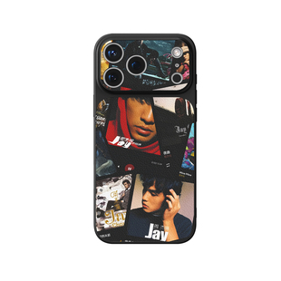 适用苹果18pro手机壳新款iphone17promax周杰伦16创意15plus磁吸14高级13小羊皮12高级11防摔jay唱片专辑散热