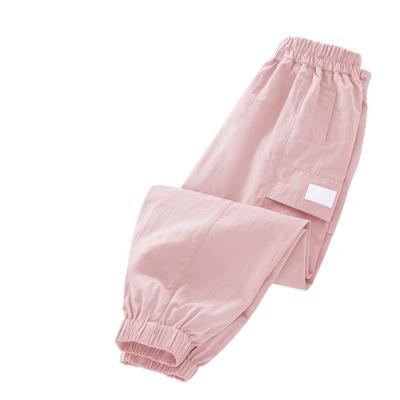 棉致童装衣服女童夏季工装裤