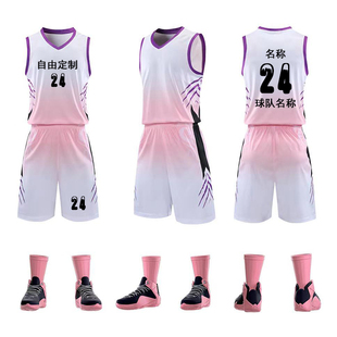 篮球服套装男女定制大学生比赛训练队服运动透气背心印字号篮球衣