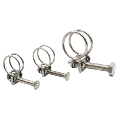 盛达双钢丝不锈钢喉箍钢丝箍强力喉箍钢丝管箍钢丝喉箍橡胶管卡箍