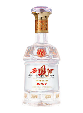 西凤酒礼盒陈酿6年500ml45度