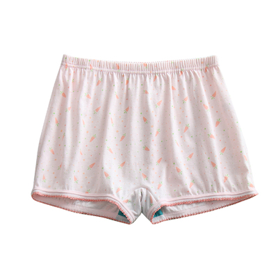 4条纯棉内衣ab抗菌女童平角裤