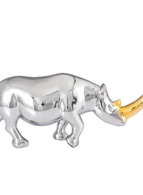 犀牛书房饰品摆件阿斯蒙迪轻奢