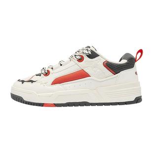 悟空|乔丹潮流撞色橘色面包鞋男款冬季低帮休闲百搭男板鞋增高鞋