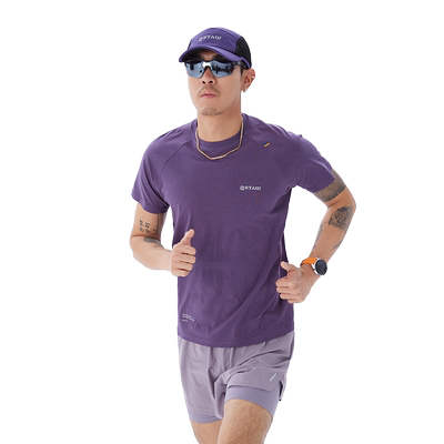 STAW短袖男女美丽奴羊毛T恤