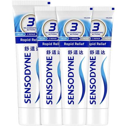 舒适达抗敏感劲速护理牙膏430