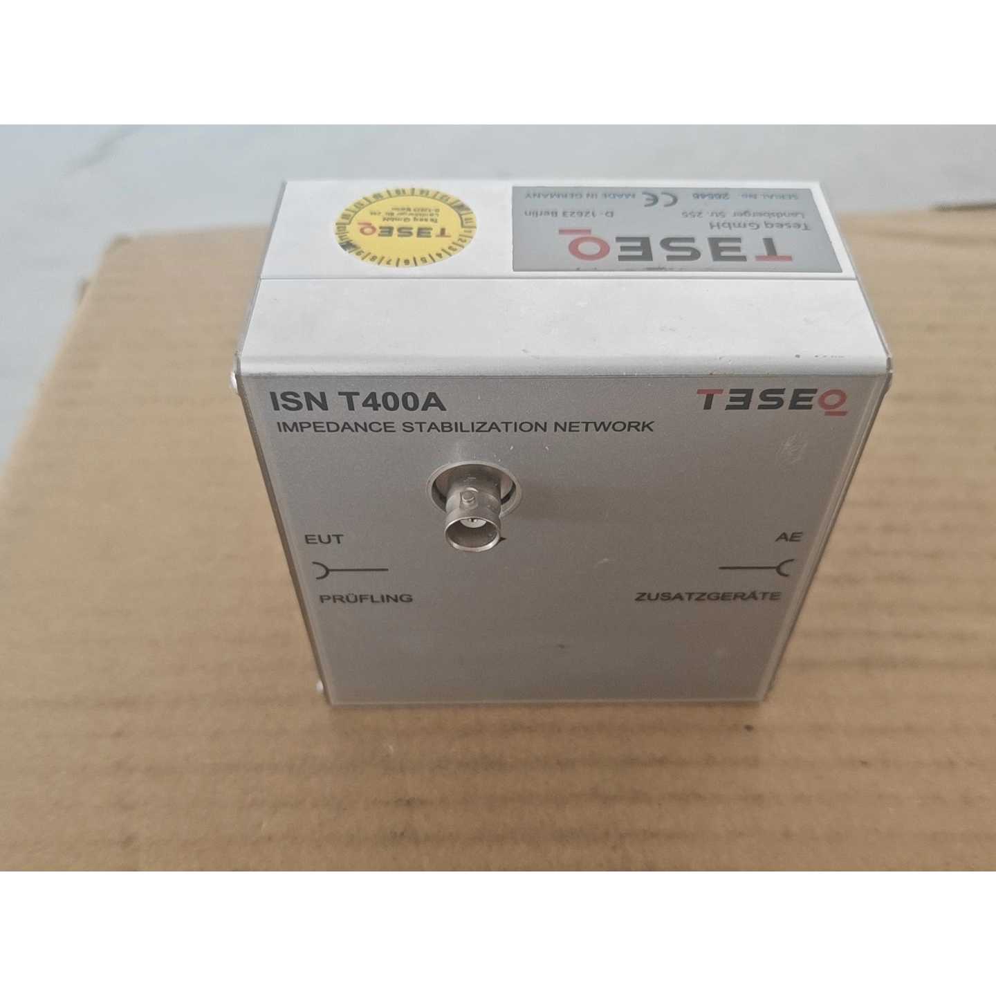 【请询价】Teseq特测INST400A阻抗稳定模块只有裸盒子