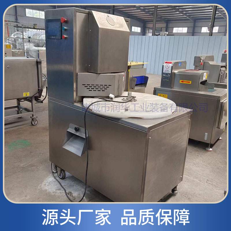 鸭脖切断分块机连续式生鸭脖切段机器油炸鸭脖锯段机鸭脖切段机