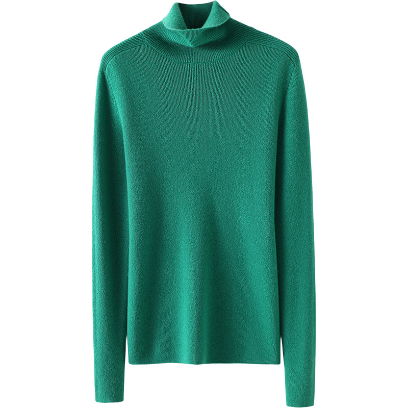 启超高端100%纯山羊绒衫