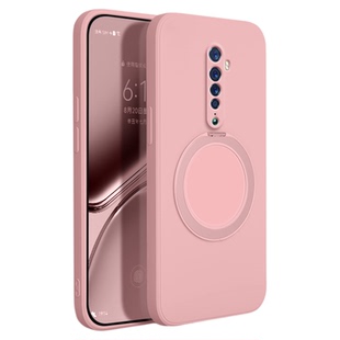适用oppoReno2手机壳Reno2z新款OPPO硅胶opopreno套opp0pp0pporeno支点壳带支架防摔PCKM80磁吸男oppoz女外壳