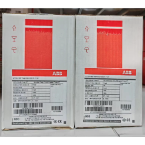 议价ABB塑壳断路器XT2S160 TMA100-1000 FF 3P 1SDA067558R1