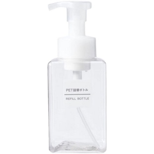 MUJl无印优品起泡瓶洗发水沐浴露按压式起泡器慕斯泡沫起泡分装瓶