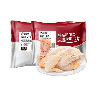 天农清远鸡小公鸡童子鸡鲜嫩美味